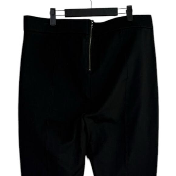 NWT J.Crew Any Day Pixie Ponte Stretch Hybrid Legging Pant XXL Zip Back Up Black - Picture 6 of 14